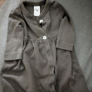 Kate Quinn Olive Baby Gown